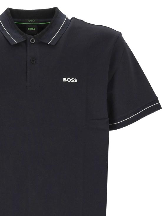 26SS 보스 폴로 티셔츠 50559369 402 Dark blue - BOSS