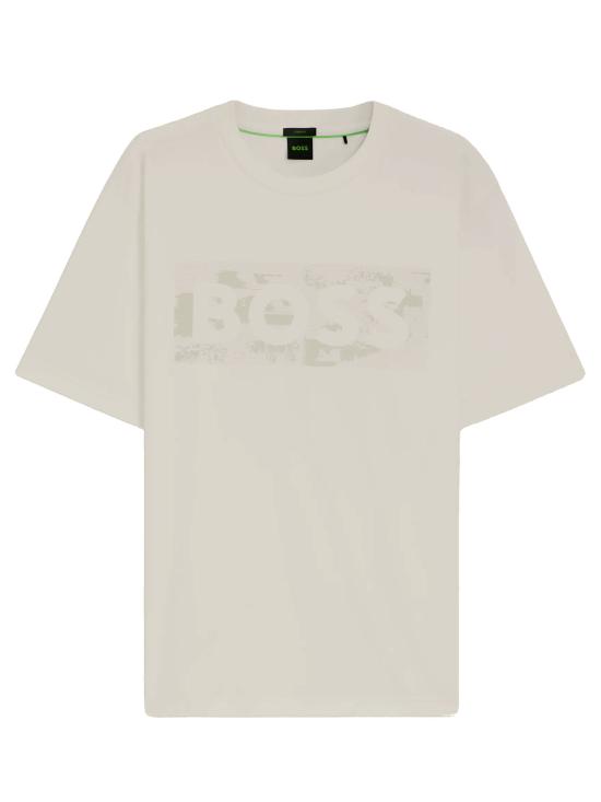 26SS 보스 반팔 티셔츠 50559363 272 Light beige