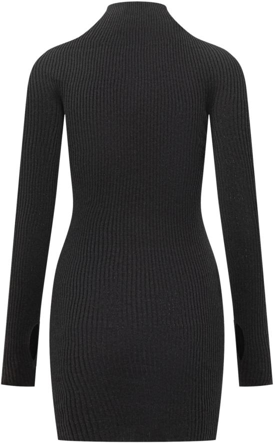  쿠레쥬 숏 원피스 324MRO466FI00499999 BLACK - COURREGES