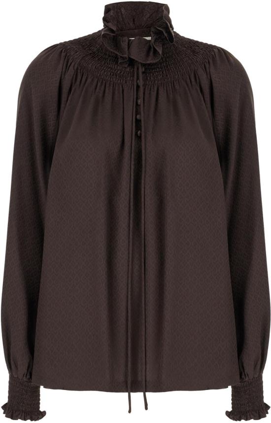 25FW 버버리 지오메트릭 실크 블라우스 8115914C3824 DIVERS