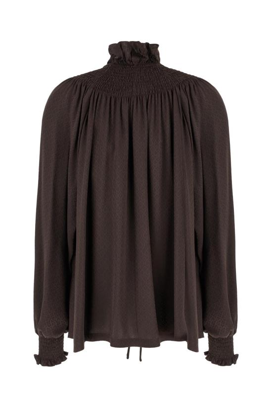 25FW 버버리 지오메트릭 실크 블라우스 8115914C3824 DIVERS - BURBERRY