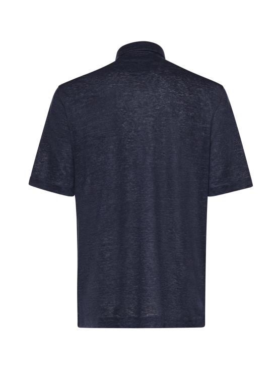 26SS 에르메네질도제냐 폴로 티셔츠 UH352A3 H770422 Blue - ERMENEGILDO ZEGNA