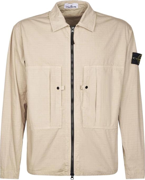 26SS 스톤 아일랜드 긴팔 셔츠 1200005S0298V009A BEIGE