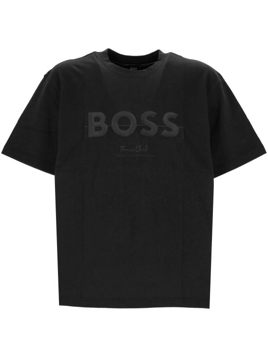 26SS 보스 반팔 티셔츠 50559854 001 Black