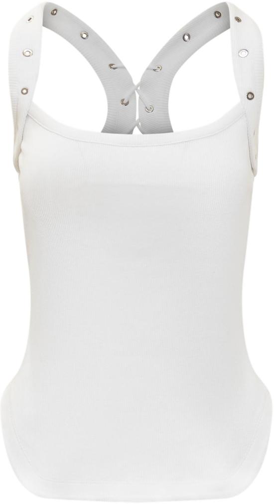  디 아티코 민소매 티셔츠 241WCT236J038001 WHITE