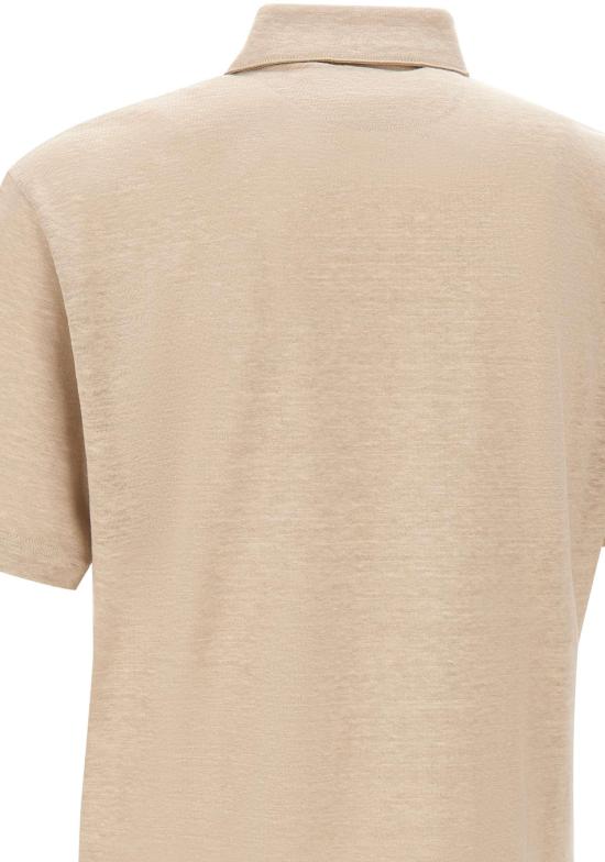 26SS 일레븐티 폴로 티셔츠 M75POLM01TES0M12102 BEIGE - ELEVENTY