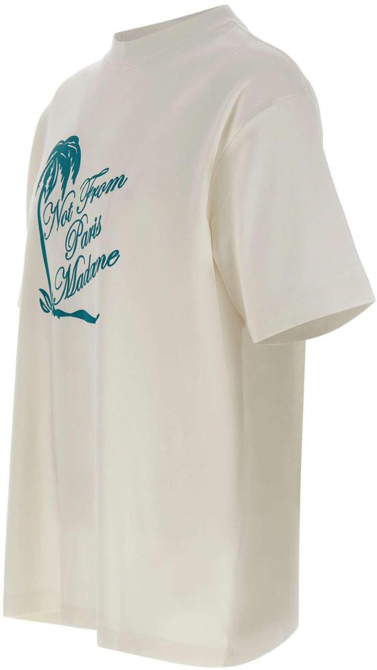 26SS 드롤드무슈 반팔 티셔츠 TS297CO002OW WHITE - DROLE DE MONSIEUR