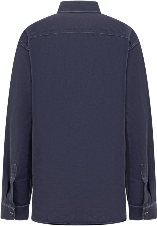 26SS 스튜디오 니콜슨 긴팔 셔츠 LOUROSNM1478INDIGO NAVY - STUDIO NICHOLSON