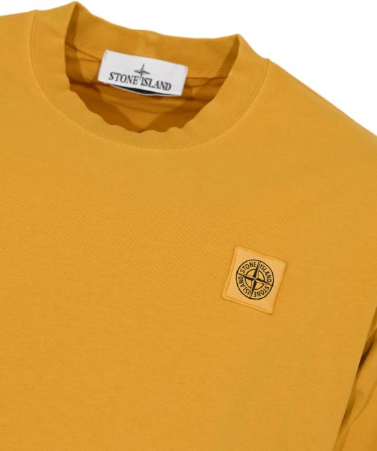 26SS 스톤 아일랜드 반팔 티셔츠 2100030S0115V0034 YELLOW - STONE ISLAND