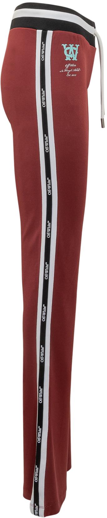 25FW 오프화이트 트레이닝/조거 팬츠 OWCJ007F25JER0012670 MAROON - OFF WHITE