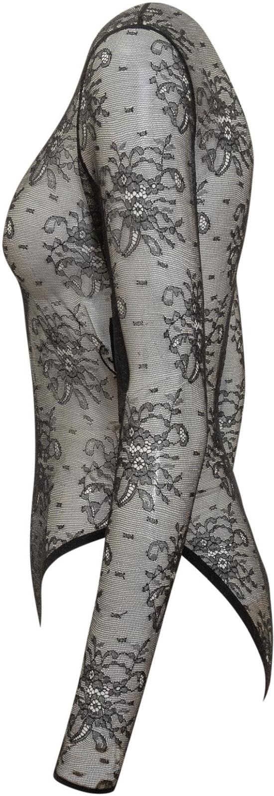 25FW 돌체앤가바나 바디수트 티셔츠 F79BPTFLREXN0000 BLACK - DOLCE & GABBANA