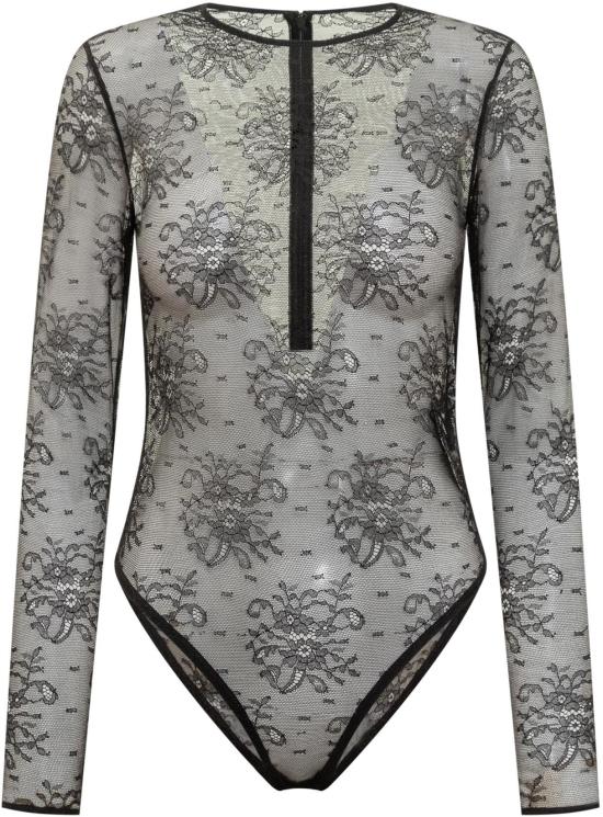 25FW 돌체앤가바나 바디수트 티셔츠 F79BPTFLREXN0000 BLACK