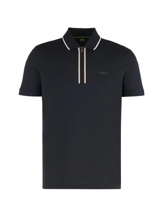 26SS 보스 폴로 티셔츠 50555698 402 Dark blue