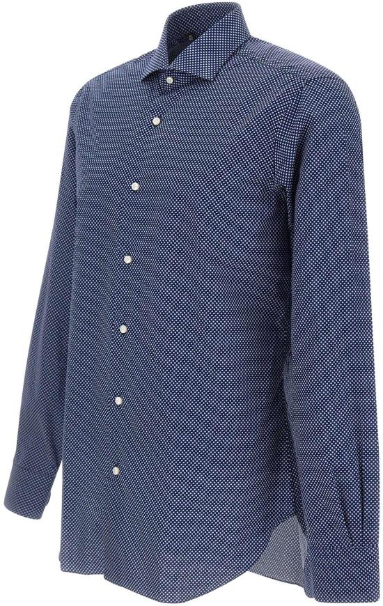 25FW 발바 긴팔 셔츠 I1U02P0150051U0001 BLUE - BARBA