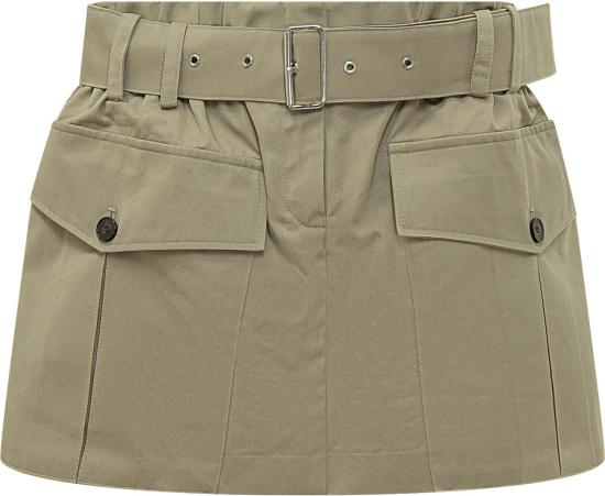 26SS 이로 숏 스커트 26SWP31INOAGRY1226S LIME