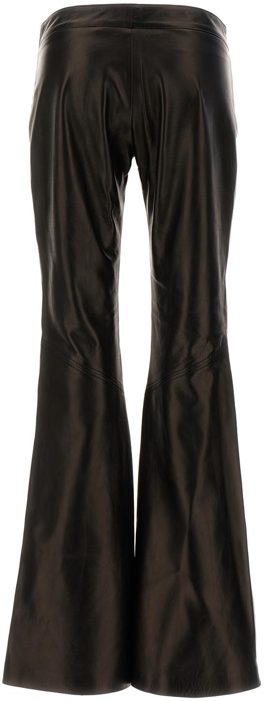  팜앤젤스 플레어 팬츠 PWJB013F23LEA0011076 BLACK - PALM ANGELS