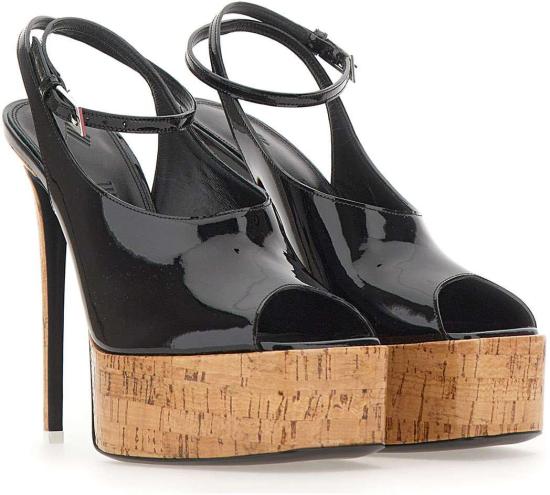 26SS 디 아티코 샌들 260WSH00911LBT002AA048 BLACK - THE ATTICO