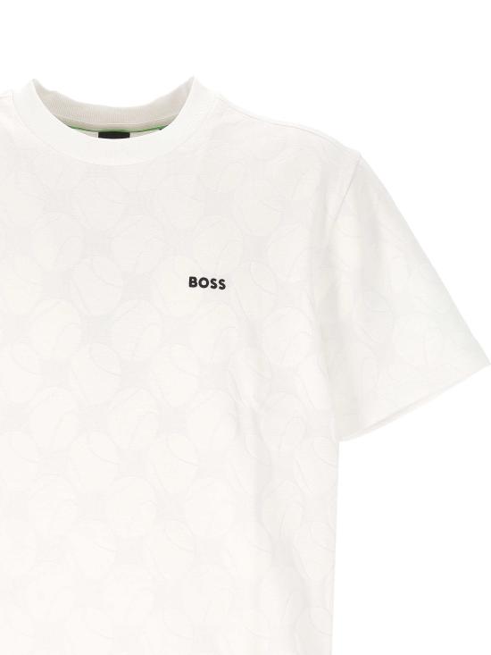26SS 보스 반팔 티셔츠 50558867 100 White - BOSS