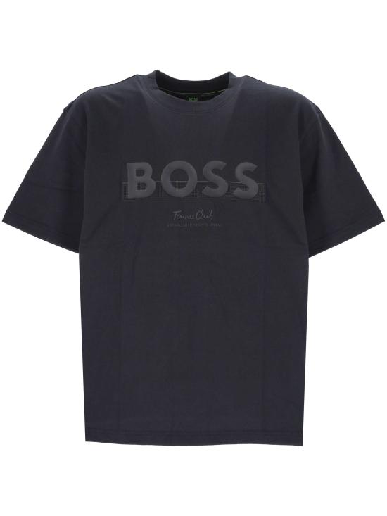 26SS 보스 반팔 티셔츠 50559854 402 Blue