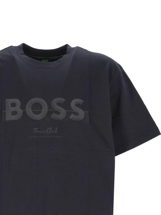 26SS 보스 반팔 티셔츠 50559854 402 Blue - BOSS
