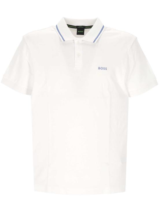 26SS 보스 폴로 티셔츠 50562481 100 White
