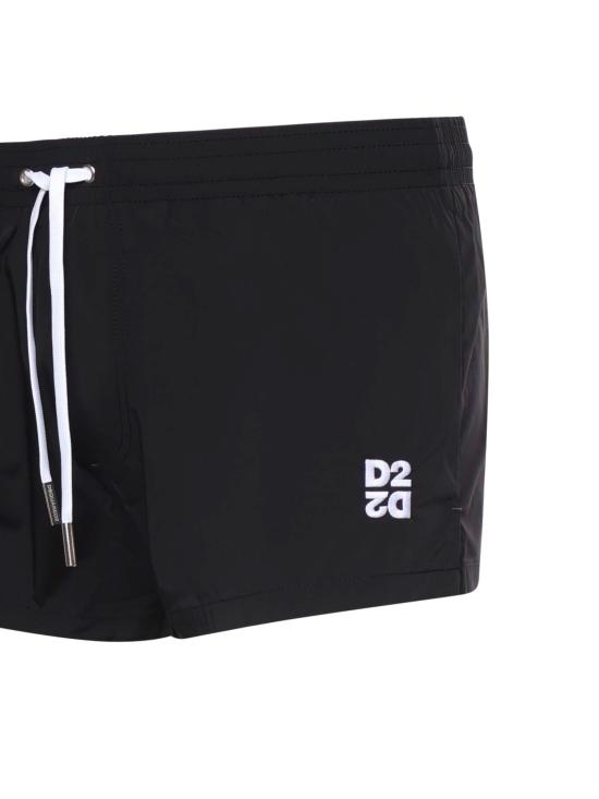 26SS 디스퀘어드2 스윔팬츠 D7B806860 001 BLACK - DSQUARED2