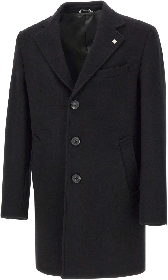 25FW 마뉴엘리츠 트렌치 코트 3932C4448C25373899 BLACK