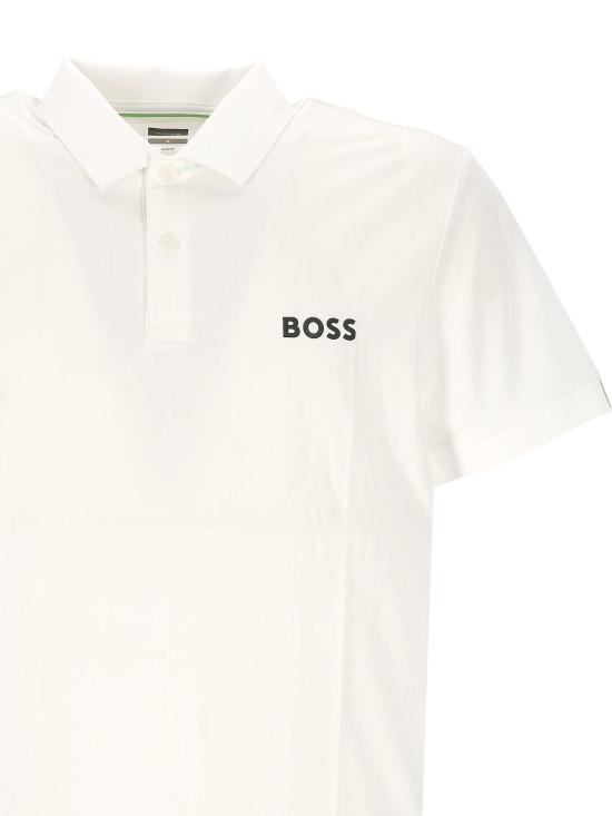 26SS 보스 폴로 티셔츠 50559205 100 White - BOSS