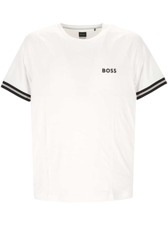 26SS 보스 반팔 티셔츠 50559207 100 Bianco