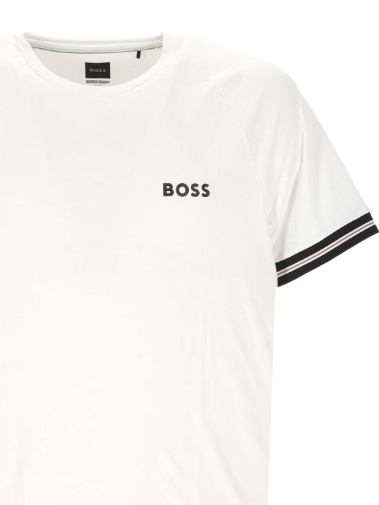 26SS 보스 반팔 티셔츠 50559207 100 Bianco - BOSS