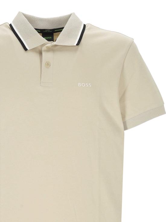26SS 보스 폴로 티셔츠 50562481 272 Beige - BOSS