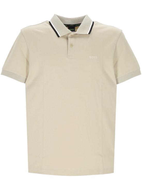 26SS 보스 폴로 티셔츠 50562481 272 Beige