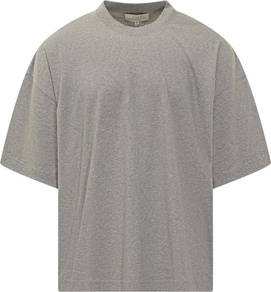 25FW 스튜디오 니콜슨 반팔 티셔츠 PIUSNM1327GREYMARL LICHTGREY