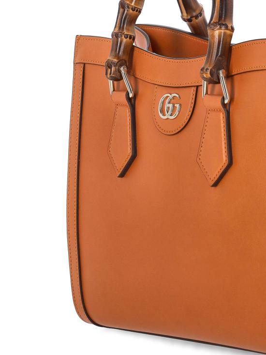 26SS 구찌 다이애나 뱀부 핸들 토트백 853226 AAEDB7626 DARK RUSTY - GUCCI