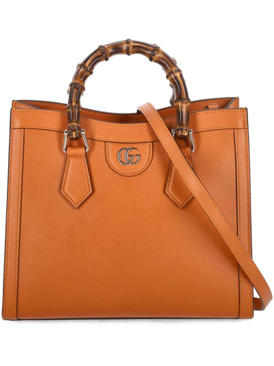 26SS 구찌 다이애나 뱀부 핸들 토트백 853226 AAEDB7626 DARK RUSTY