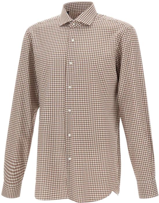 25FW 발바 긴팔 셔츠 I1U02P0150018U0002 BROWN