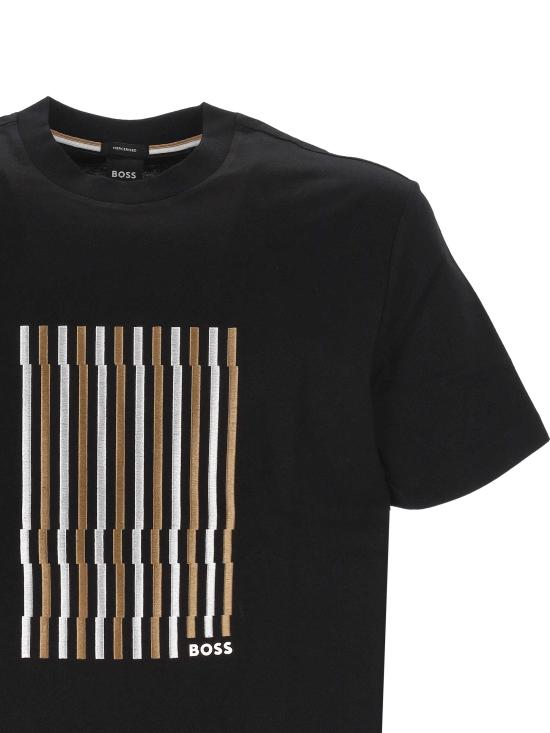 26SS 보스 반팔 티셔츠 50560466 001 Black - BOSS