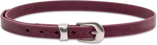 26SS 아워레가시 가죽 벨트 A2268HSSHADOWBERRY MAROON