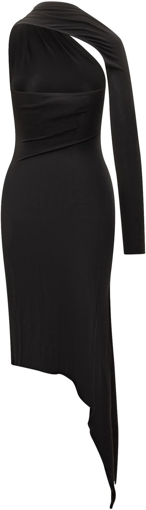 25FW 쿠레쥬 롱 원피스 424JRO523JS01459999 BLACK - COURREGES