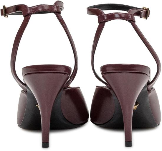 25FW 베르사체 힐/펌프스 10204791A148351RC3V MAROON - VERSACE