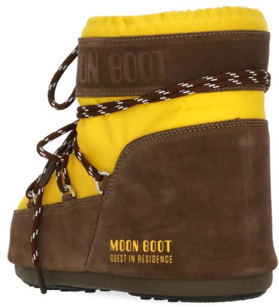 26SS 문부츠 아이콘 나일론 로우 부츠 80D1409740BM04 YELLOW - MOON BOOT