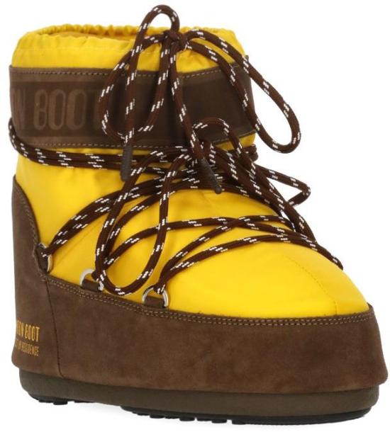 26SS 문부츠 아이콘 나일론 로우 부츠 80D1409740BM04 YELLOW - MOON BOOT