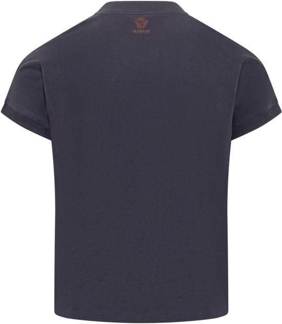 26SS 베르사체 반팔 티셔츠 10237531A178881UQ30 NAVY - VERSACE