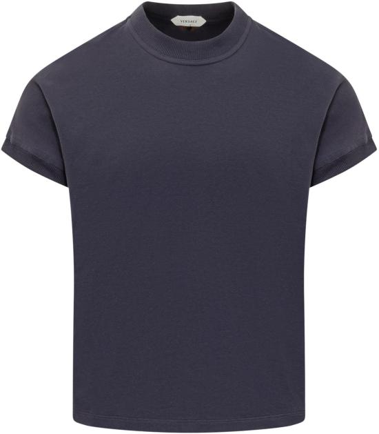 26SS 베르사체 반팔 티셔츠 10237531A178881UQ30 NAVY