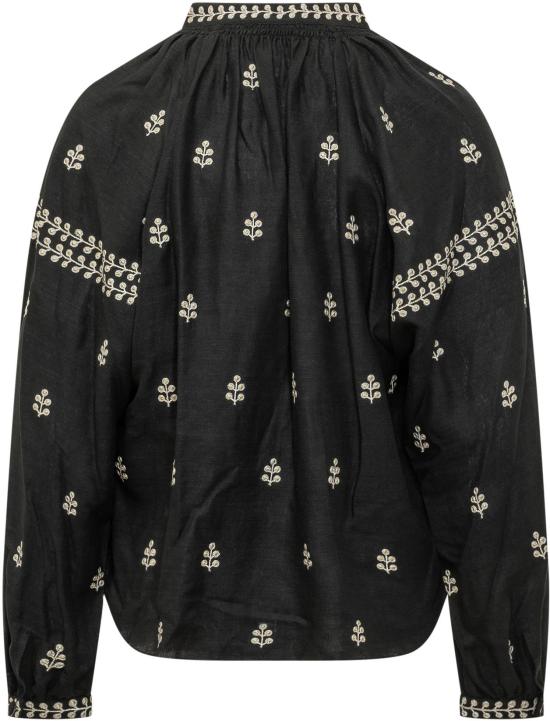 26SS 이자벨마랑 블라우스 26PHT0826FAD1J12I01BK BLACK - ISABEL MARANT