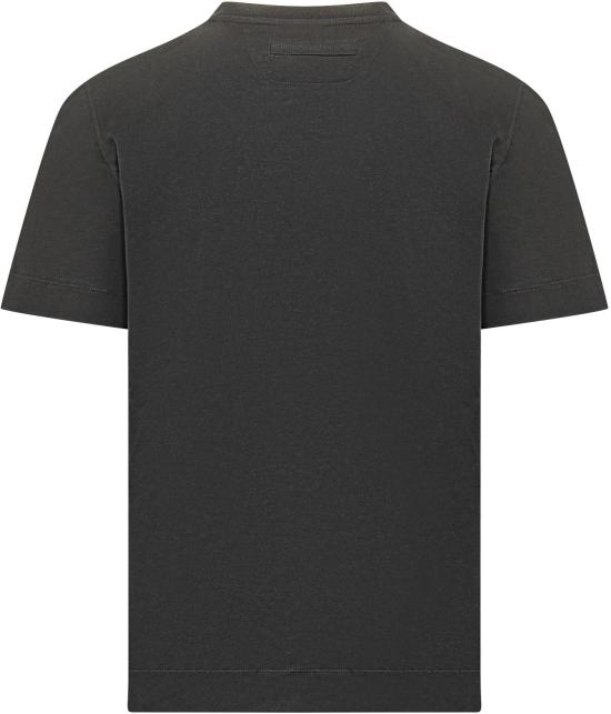 26SS 에르메네질도제냐 반팔 티셔츠 RUH360A3H765K09 DONKERGREY - ERMENEGILDO ZEGNA