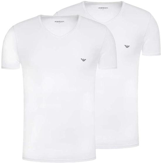 26SS 엠포리오 아르마니 탑 EM000392AF14132M0082 WHITE