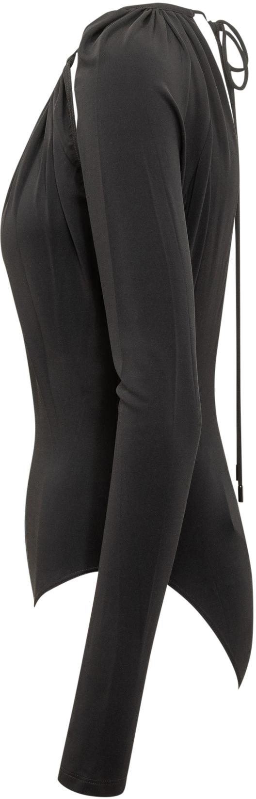 25FW 마린세르 바디수트 티셔츠 WTO459ACJER0082BK99 BLACK - MARINE SERRE