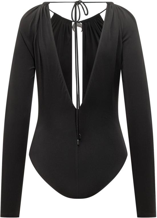 25FW 마린세르 바디수트 티셔츠 WTO459ACJER0082BK99 BLACK - MARINE SERRE