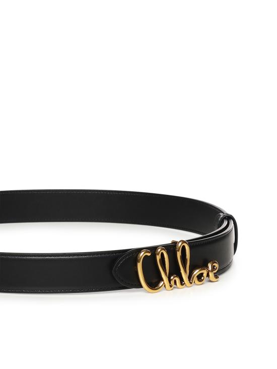 26SS 끌로에 레귤러 벨트 CH26SBB15PR4 001 BLACK - CHLOE